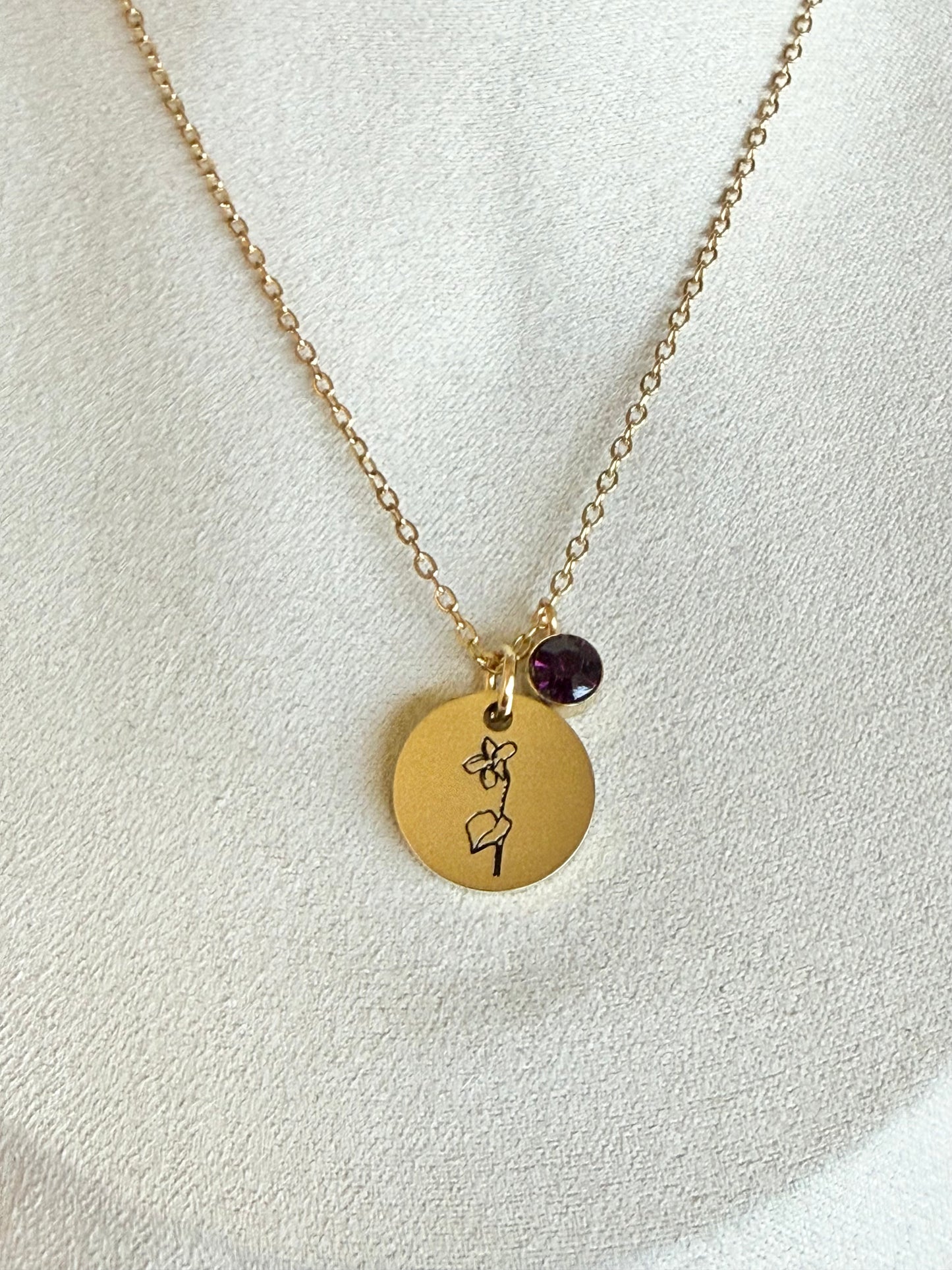 The birthstone Necklace