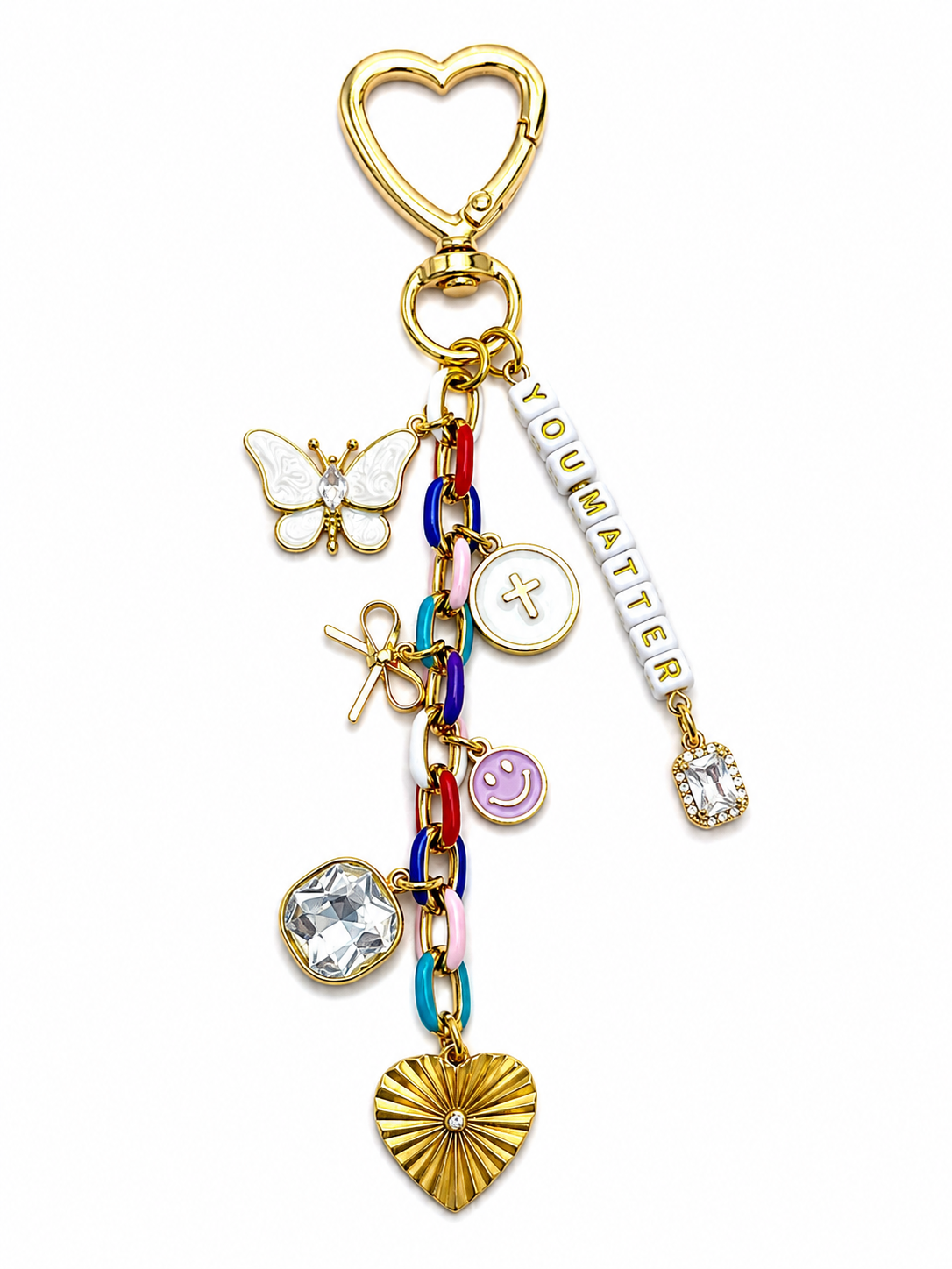 Custom Bag Charm Keychain