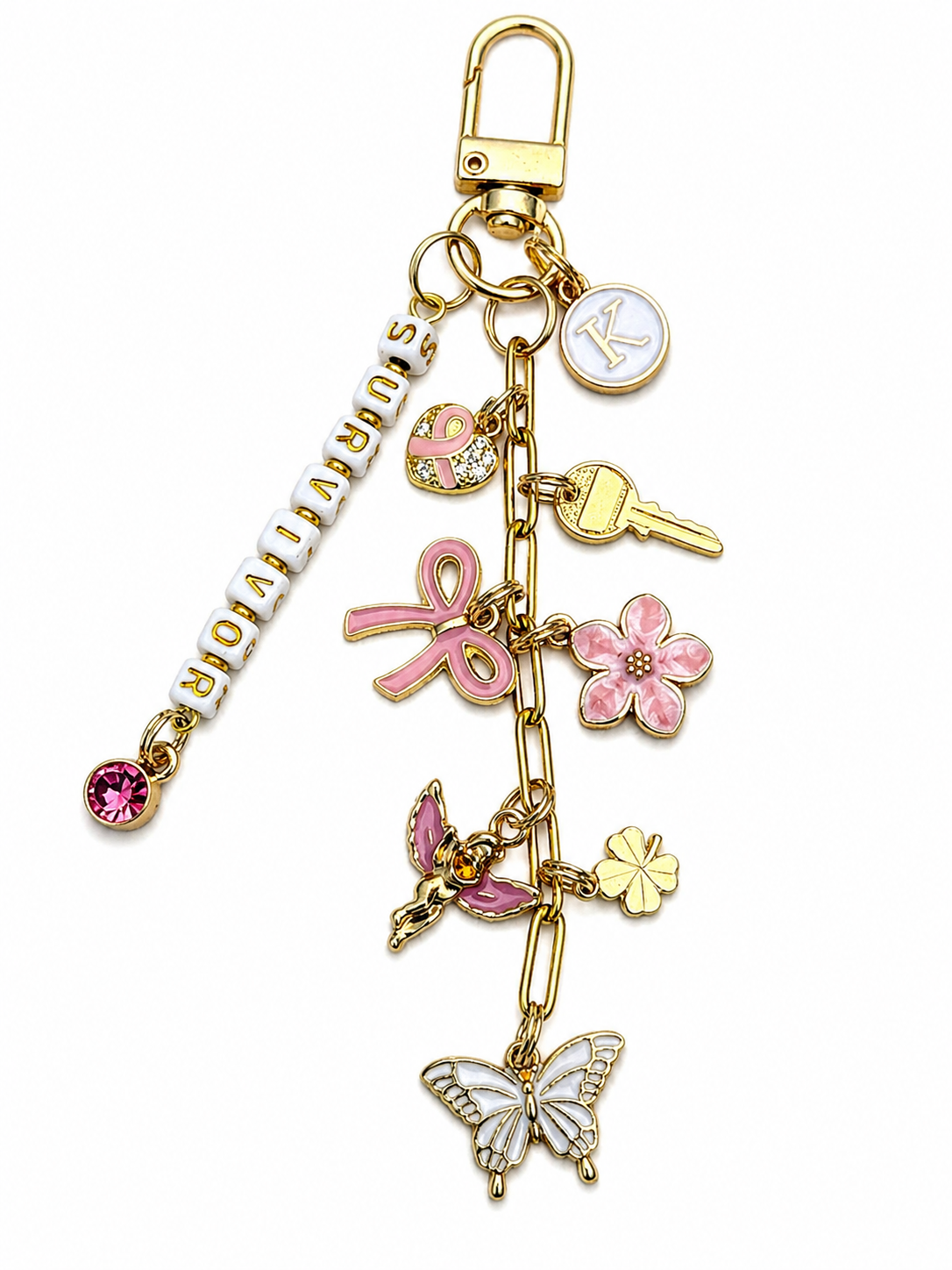 Custom Bag Charm Keychain