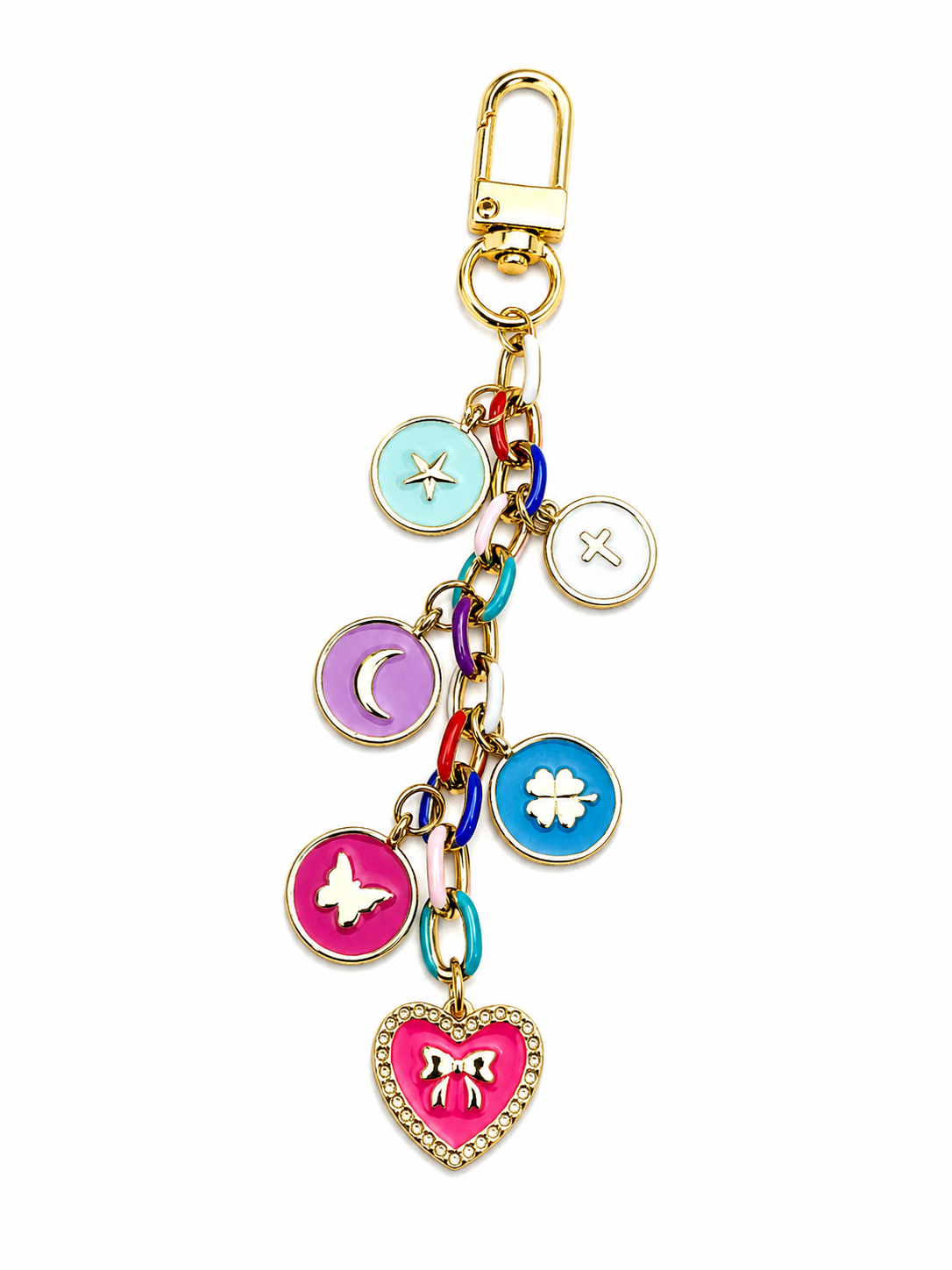 Custom Bag Charm Keychain