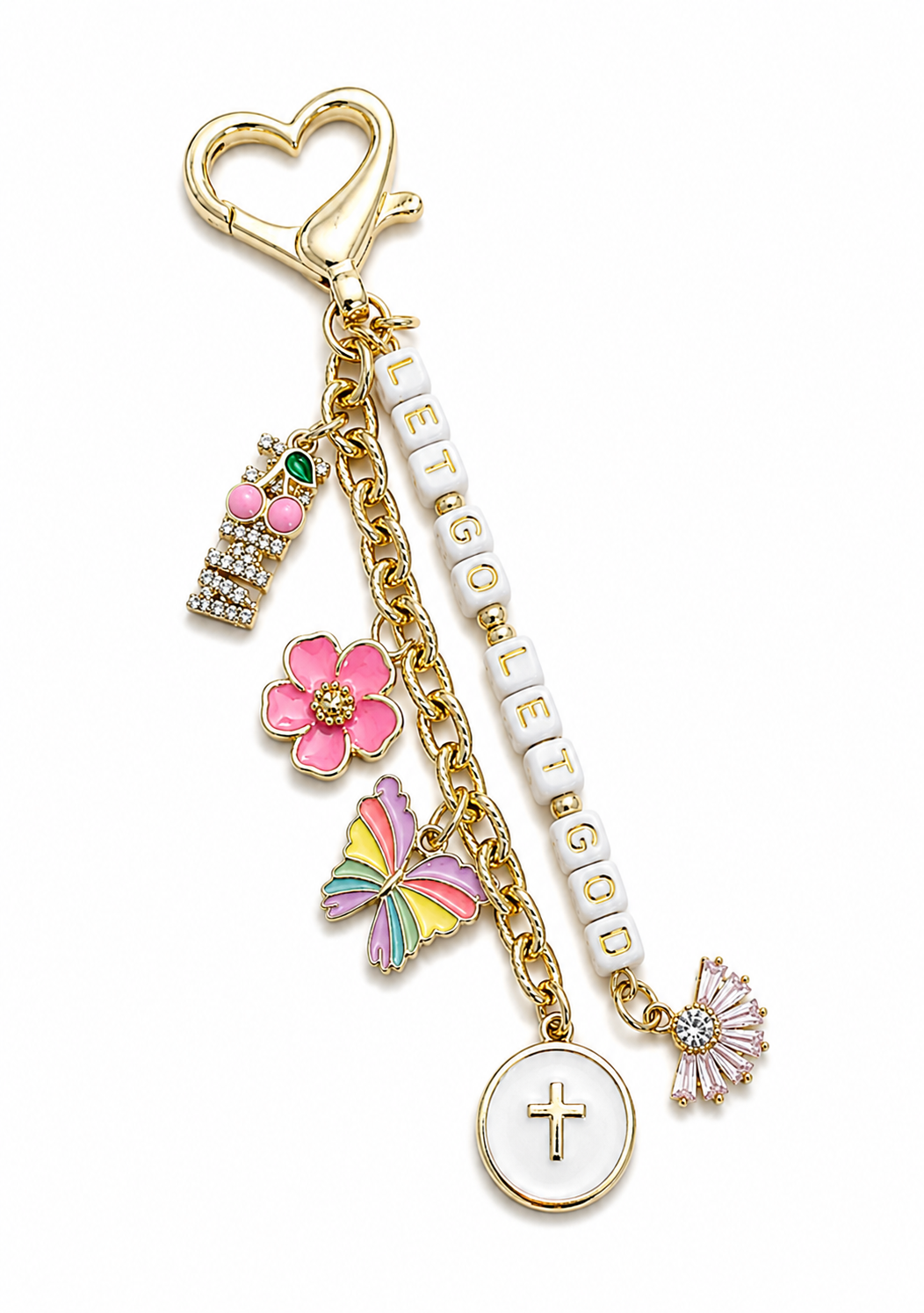 Custom Bag Charm Keychain