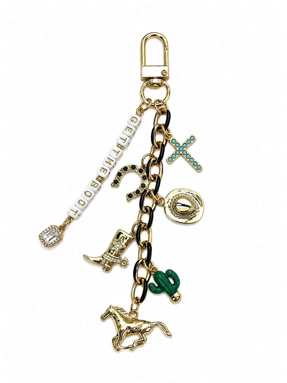 Custom Bag Charm Keychain