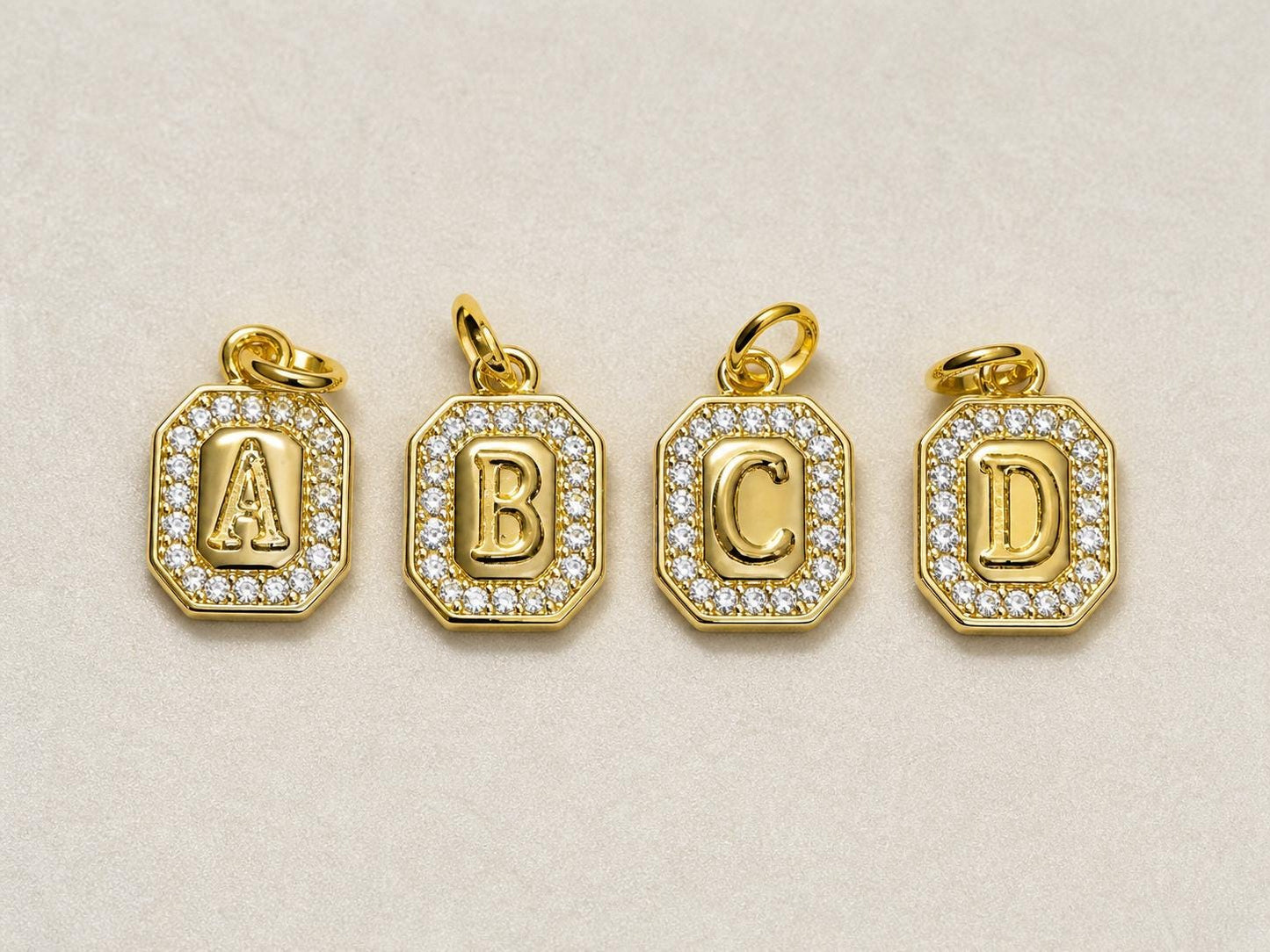 Best Friend Keychain / Bag Charm - 18k Gold Plated- Tarnish Free - Best Friend Gift - Personalized Friend Gift - Bestie Gift -